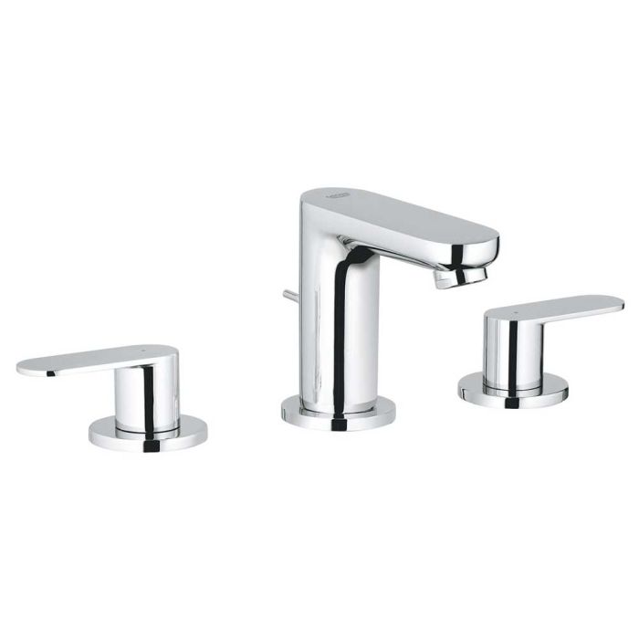 Monomando Eurosmart cosmopolitan para lavabo cromo 8" con manerales