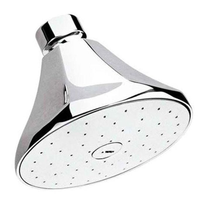 Regadera de chorro fijo cromo sin brazo H100