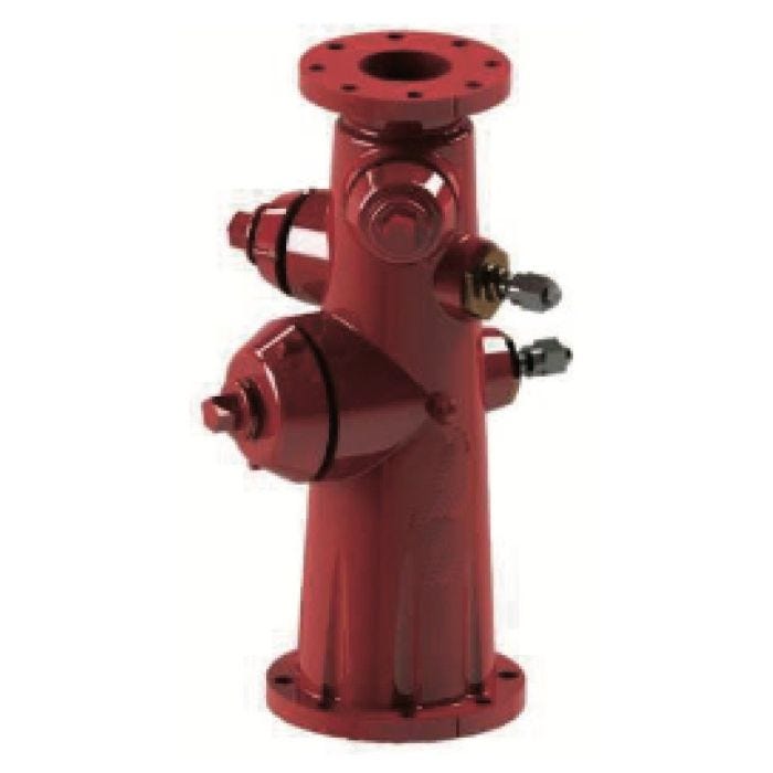 Hidrante de Barril Húmedo 6" 250 PSI con 2 Tomas de 2.5" y 1 Toma de Bomba UL/FM Kumo