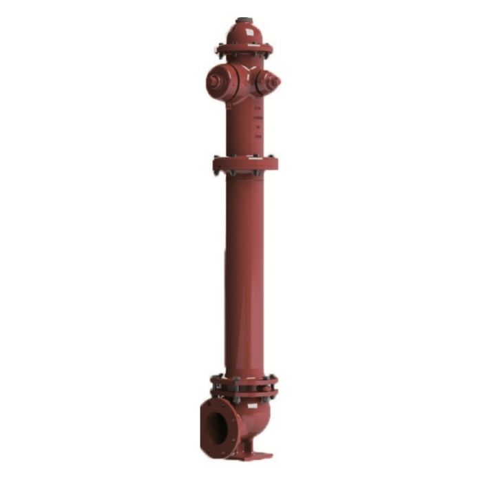 Hidrante de Barril Seco 6" Junta Mecánica Enterrado 5 Pies 250 PSI UL/FM Kumo