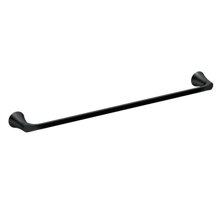 Toallero Danika de barra 24" negro mate