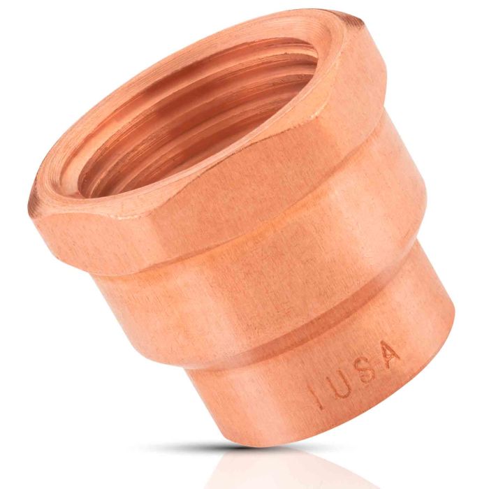 Conector de latón con rosca interior iusa 3/4”