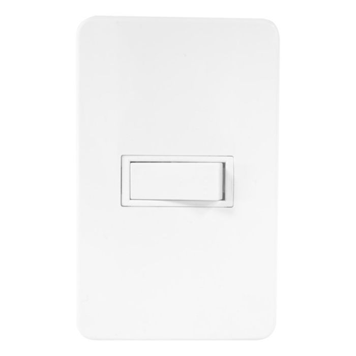Placa tradizione con interruptor sencillo