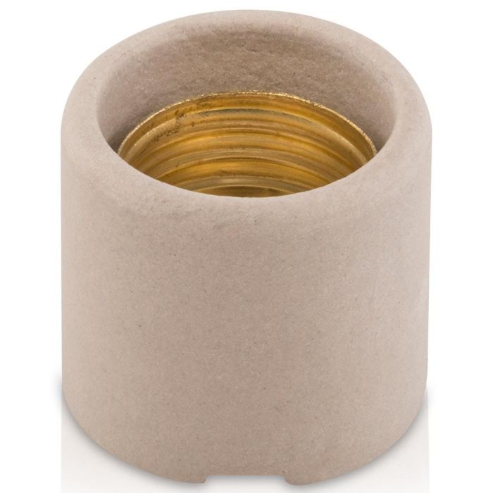 Porta lámpara de porcelana para candil