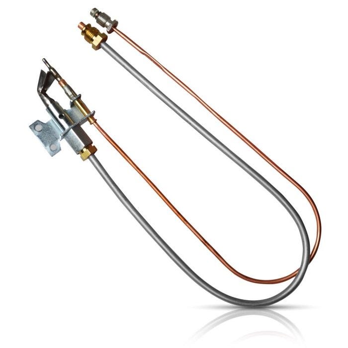 Conjunto termopar para calentador de agua, 3/16" con tubo de 24"