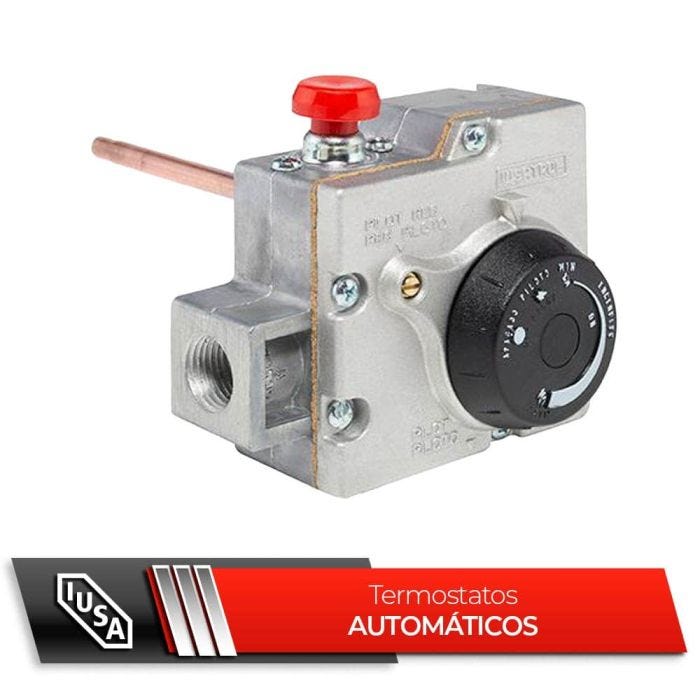 Termostato automático para calentador 1/2" NPT-3/16" (24UNS)