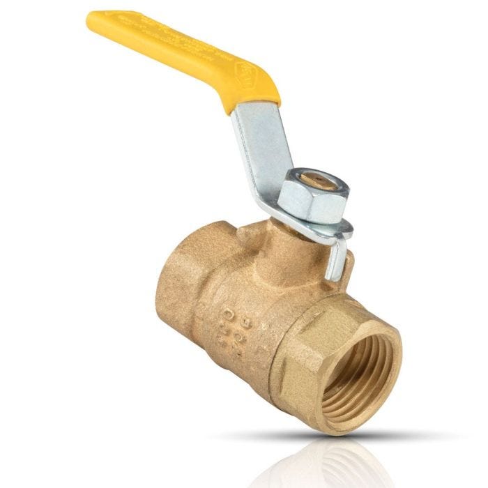 Válvula esfera roscable compacta con maneral tipo palanca 13 mm (1/2”)