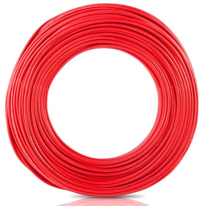 Cable THW-LS/THHW-LS CE RoHS 4 AWG IUSA, en rollo color rojo