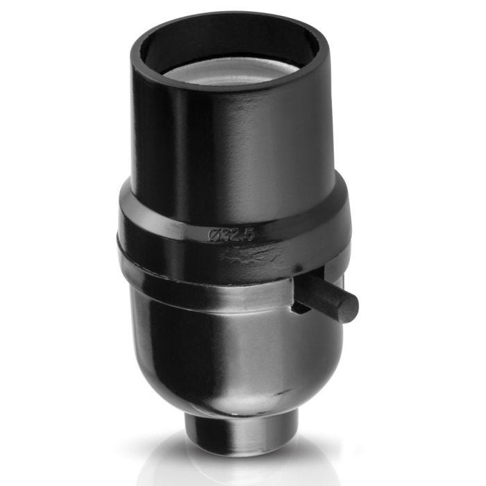 Portalámpara con interruptor de barra