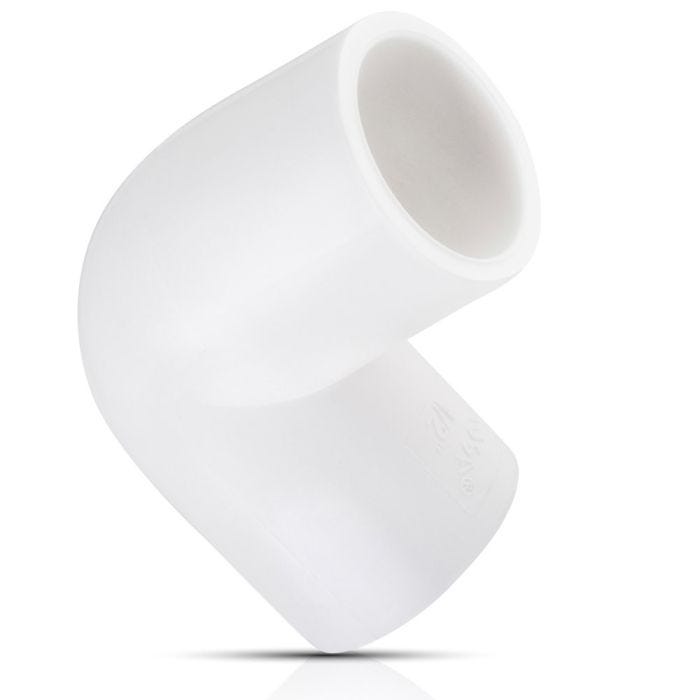Codo 90° de pvc 19 mm (3/4”)