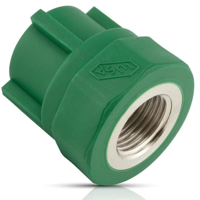 Adaptador de ppr tipo hembra 20 mm x 1/2” mnpt