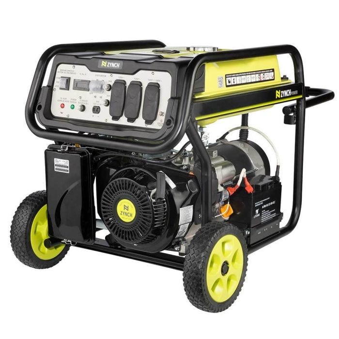 Generador eléctrico a gasolina 8000 w 13 hp