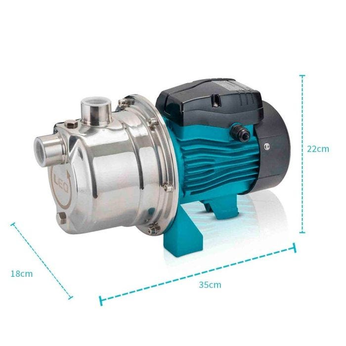 Bomba tipo jet de acero inoxidable 0.5 hp