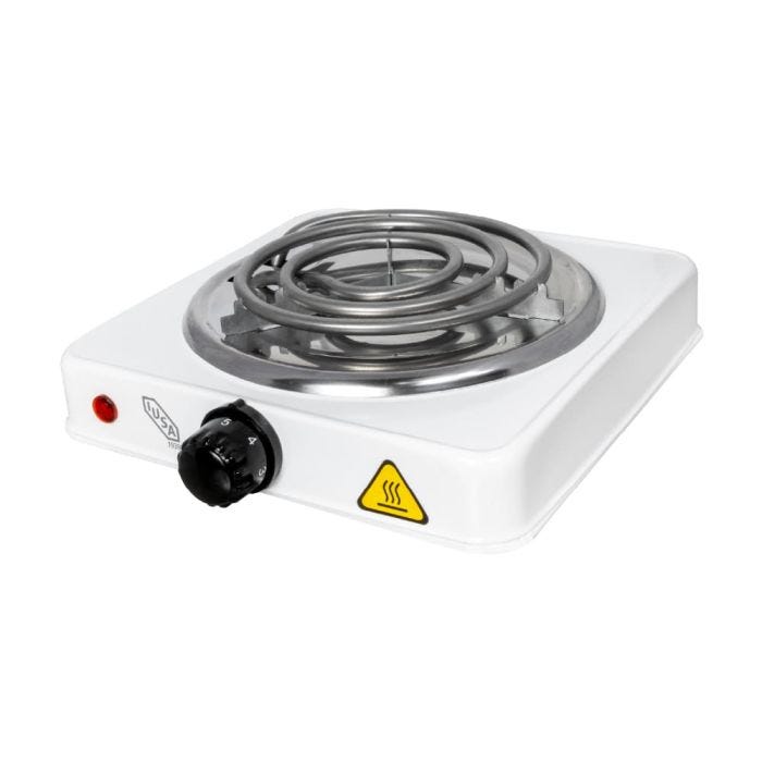 Parrilla eléctrica 1 quemador mini espiral 1000 w