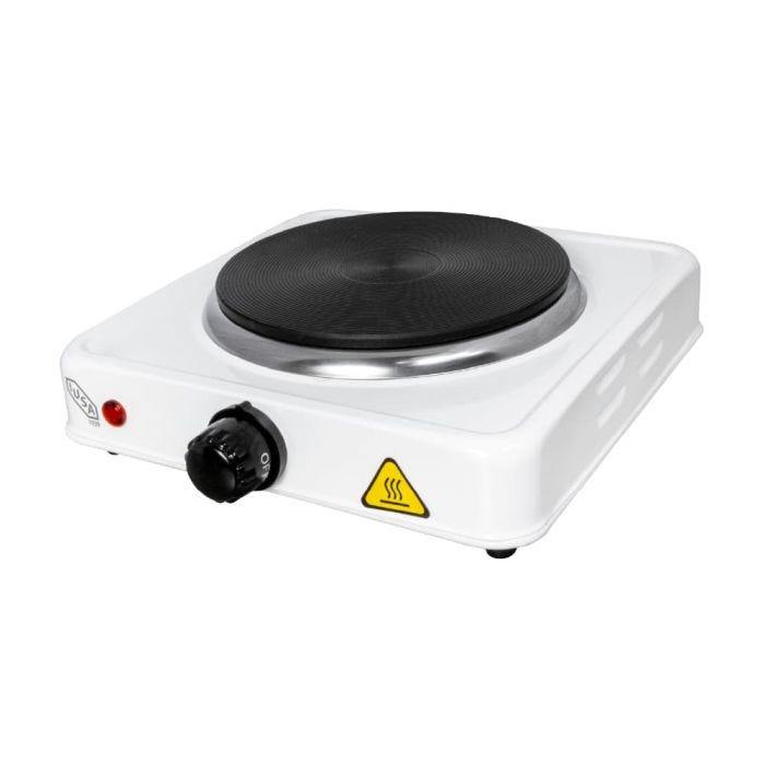Parrilla eléctrica con 1 quemador de disco 1000w