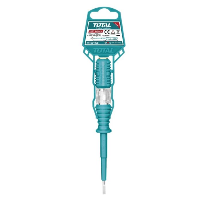 Probador de corriente 100 V - 500 V con punta tipo desarmador Modelo THT291908 IUSA