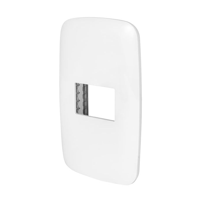 Placa armada con 1 ventana curve blanco IUSA