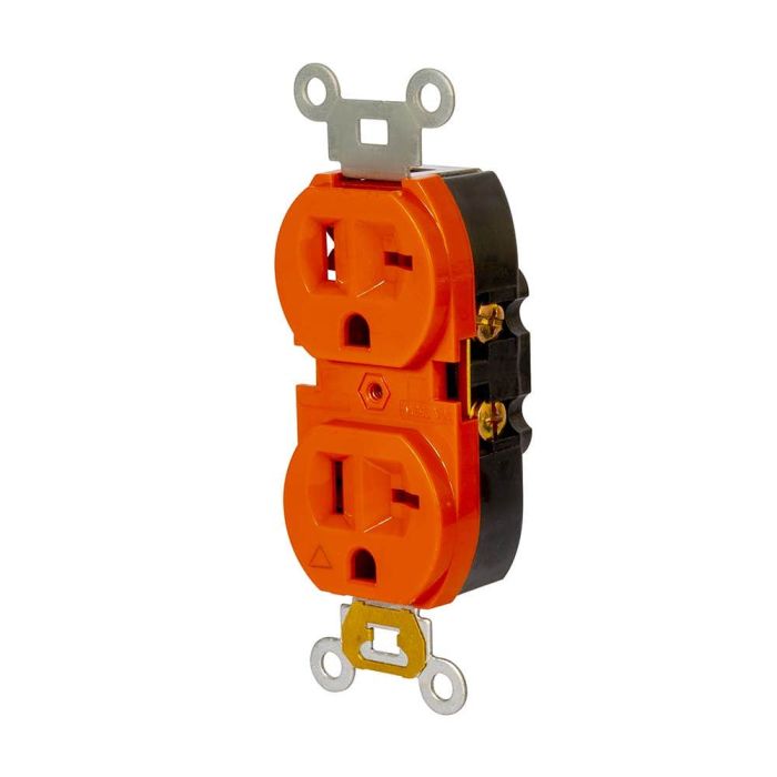 Contacto dúplex tierra aislada combinado, 20 a, 250 v, IUSA