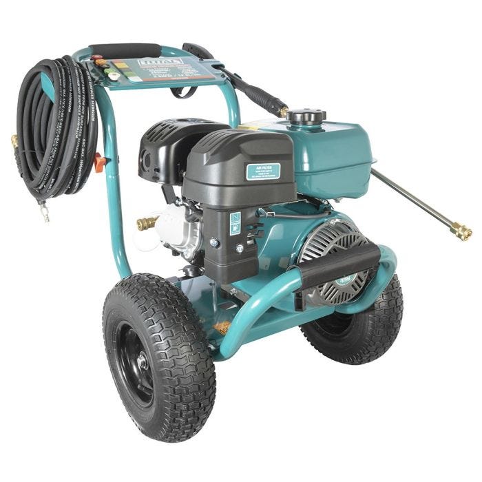 Hidrolavadora a gasolina total 8.5 hp motor de 4 tiempos ohv 274 cc
