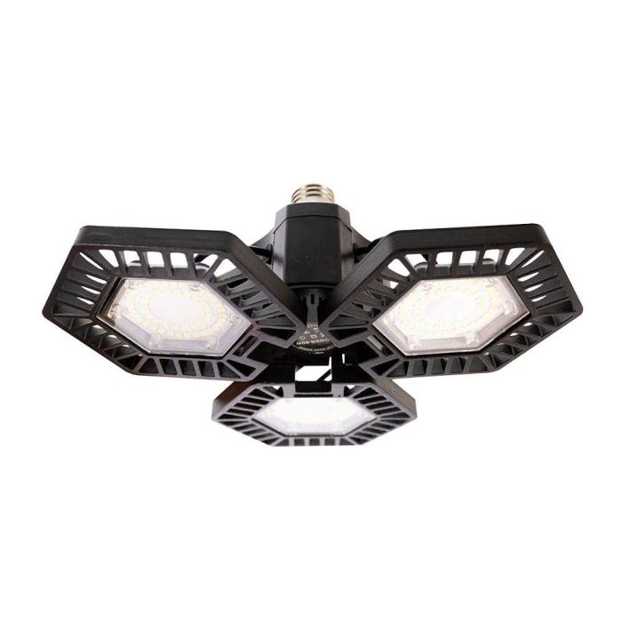 Foco LED Omnidireccional Garage 80W, IUSA — 60 W, 3 Paneles, 6,000 lm