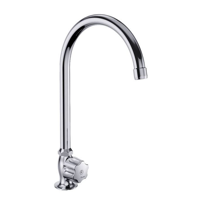 Llave Individual para Cocina con Cuello Curvo, Primo Esencial, IUSA