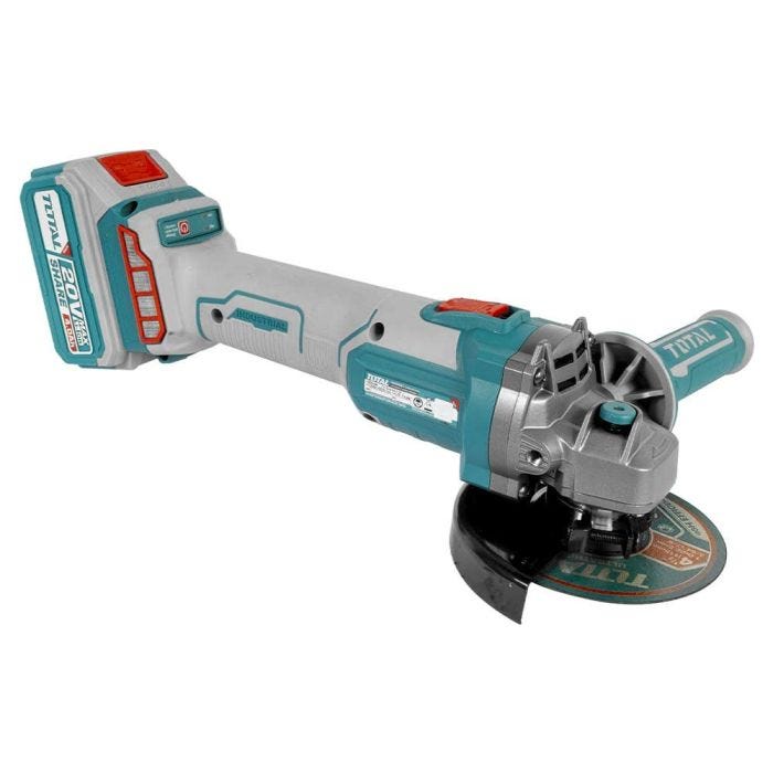 Esmeriladora Inalámbrica, Total, 4-1/2", 20 V.