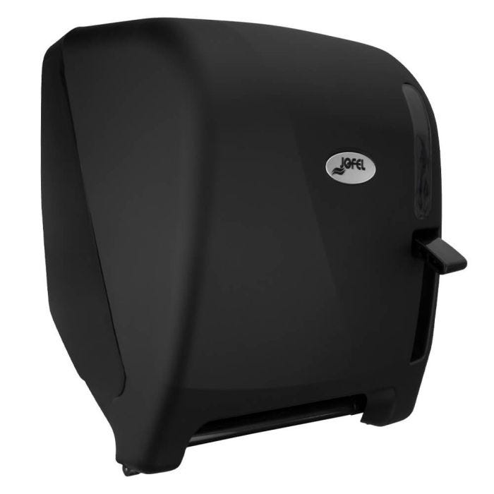 Dispensador de Toalla de Papel por Palanca Futura Negro Mate Jofel