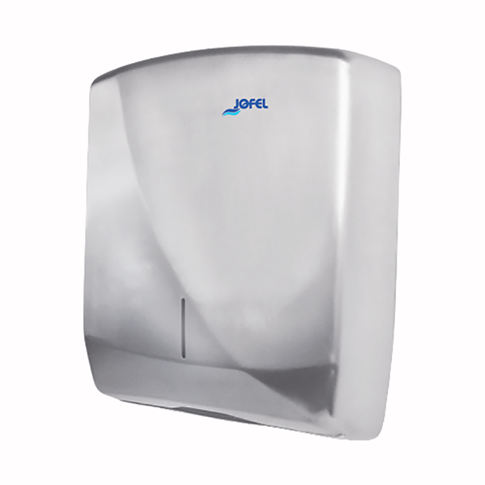 Dispensador para toallas Interdobladas de papel satinado