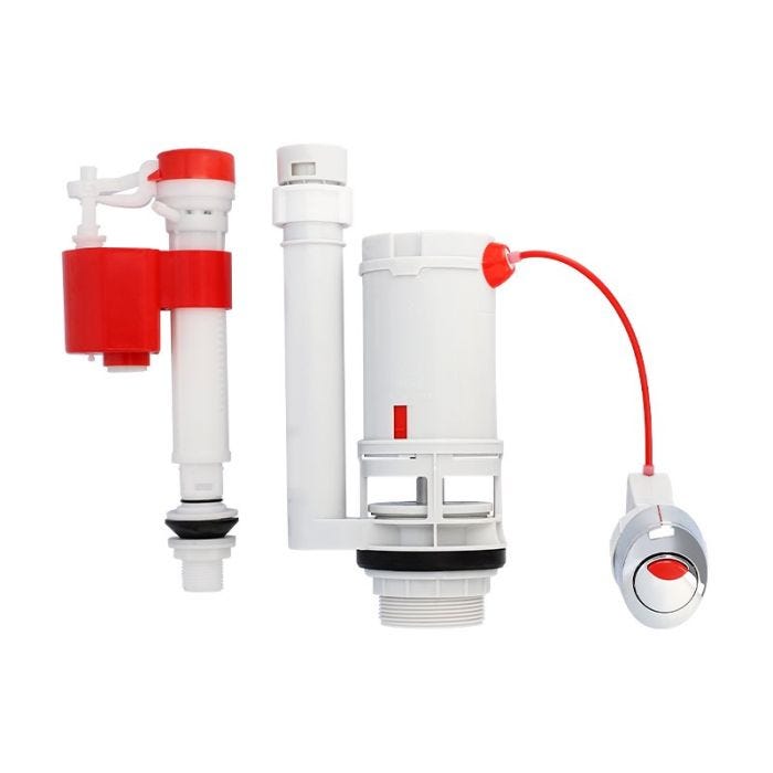Kit Sistema Dual para WC con Botón Lateral 3 y 6 L Dica