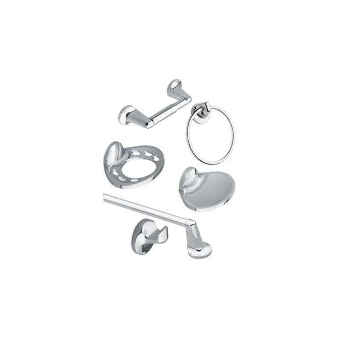 Juego de accesorios Aspen para baño cromo