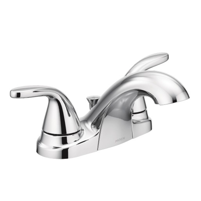 Mezcladora Beetle de 2 manerales para lavabo cromo 4