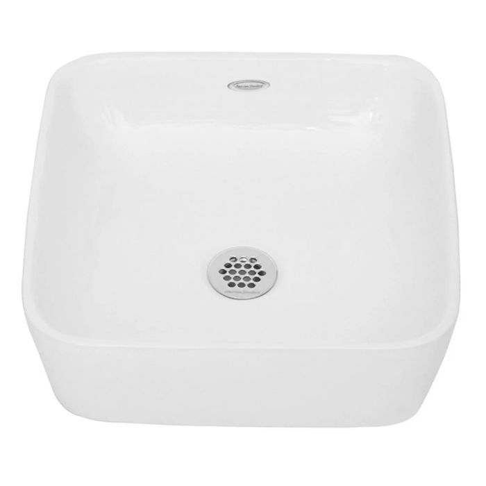 Lavabo Creta de Sobreponer sin Perforaciones Blanco American Standard