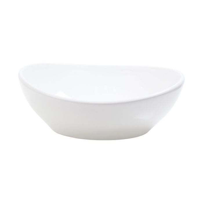 Lavabo de Sobreponer tipo Bowl Ravenna Ovalado Blanco Corona