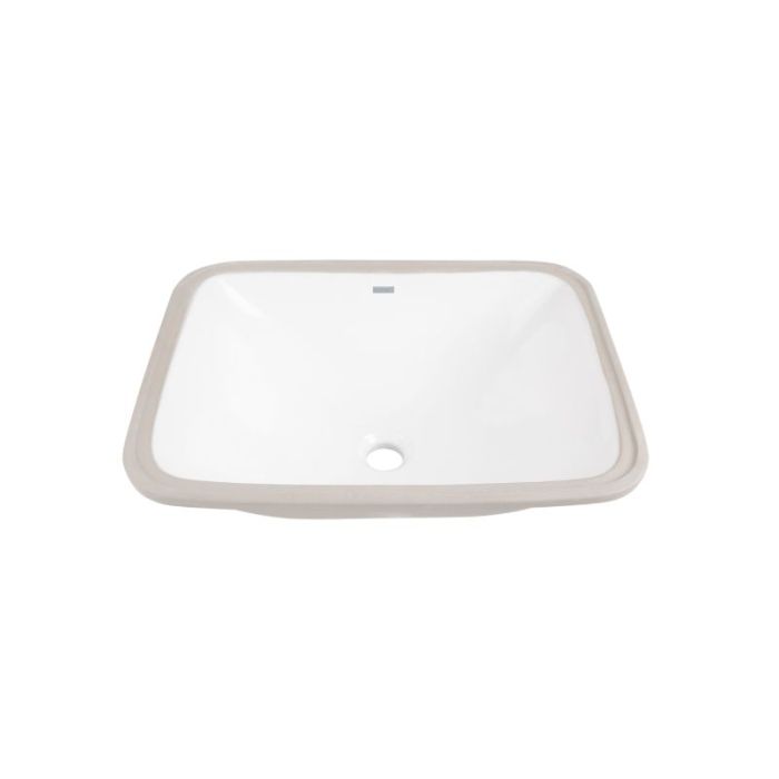 Lavabo Rectangular de Bajo Cubierta Kader Blanco Stanza