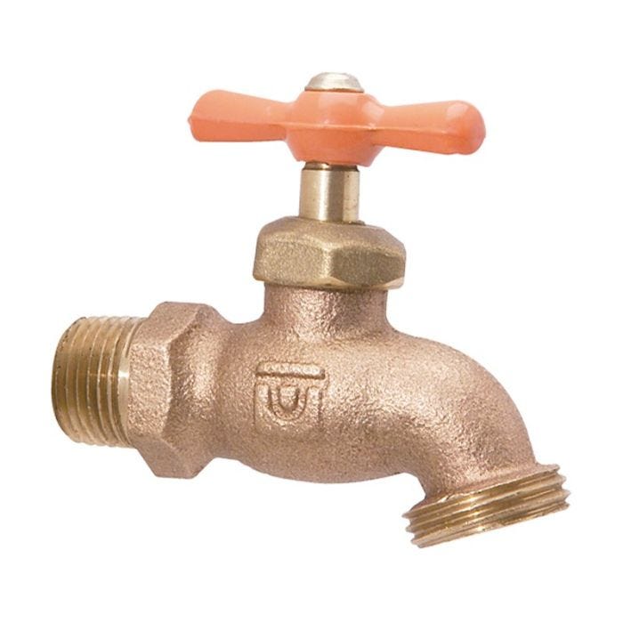 Llave de Nariz Semi Compacta Roscable 1/2" Bronce sin Pulir Urrea
