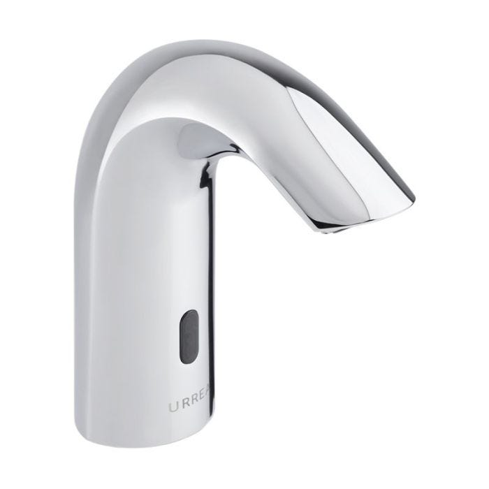 Llave Ecológica Rund con Sensor de Batería para Lavabo Cromo Urrea