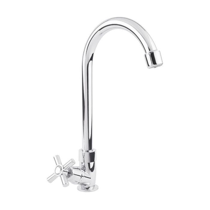 Llave Individual para Fregadero ABS Cromo Dica