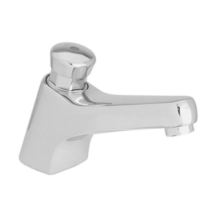 Llave Temporizadora para Lavabo Cromo Urrea