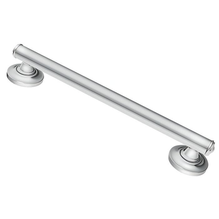 Barra de seguridad estilizada de 24" en cromo