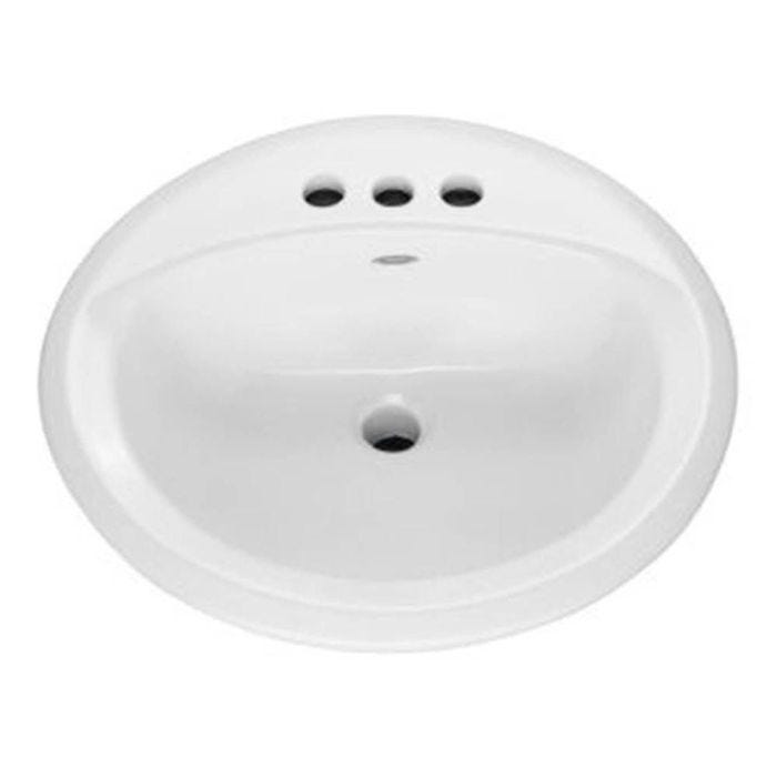 Lavabo Rondalyn de Sobrecubierta Blanco 4"