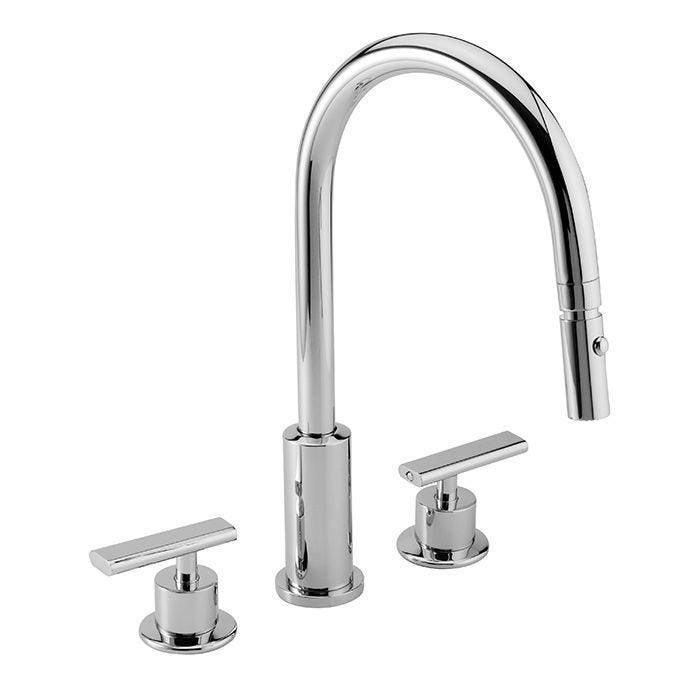 Mezcladora Premier para fregadero cromo con cabezal movible