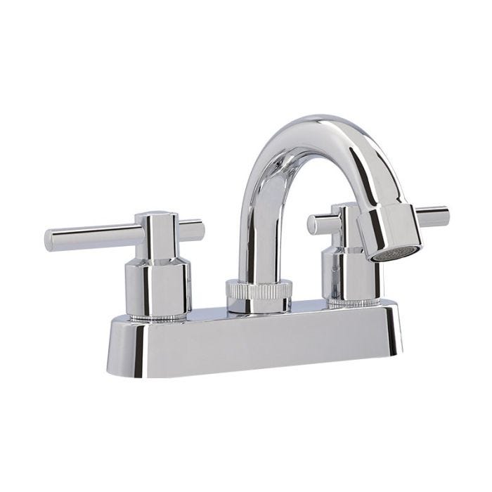 Mezcladora Ecológica Tipo Bar Corto para Lavabo 4" Cromo Dica