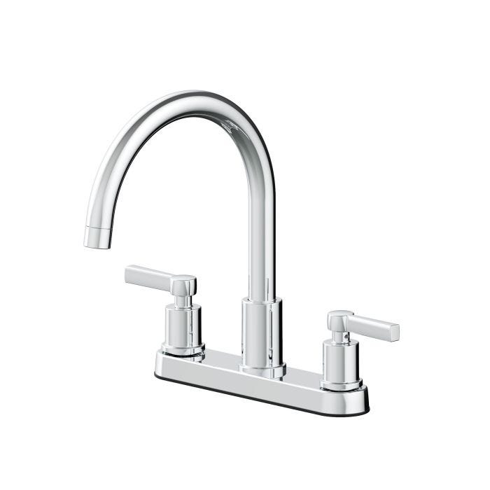 Mezcladora para Fregadero 8" Cromo Coflex