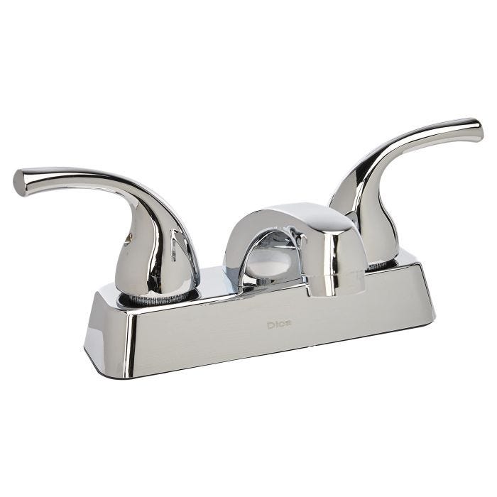 Mezcladora Plástica 4" para Lavabo con Cubierta y Maneral Dica