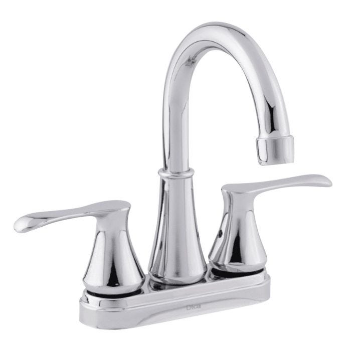 Mezcladora Plástica 4" Tipo Bar para Lavabo con Maneral Dica