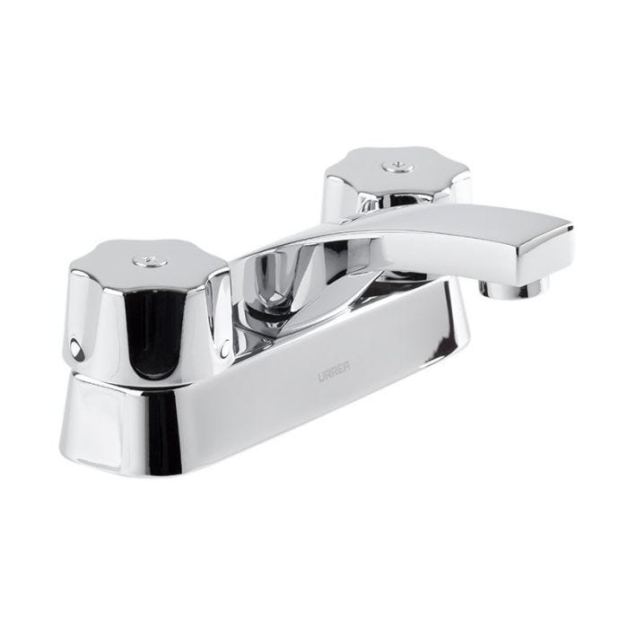 Mezcladora Queen para Lavabo 4" Cromo Urrea