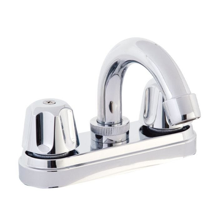 Mezcladora Tipo Bar para Lavabo 4" Cromo Dica