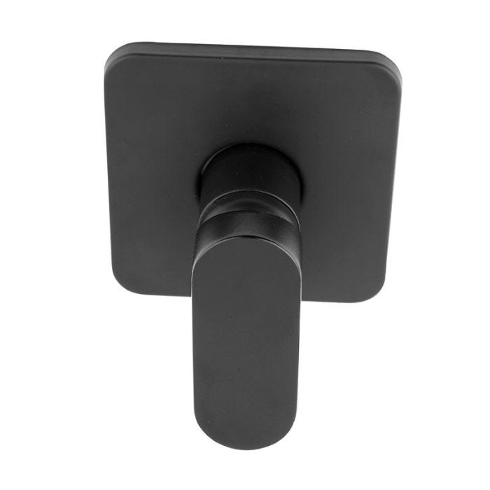 Monomando de Empotrar para Regadera Negro Mate Dica