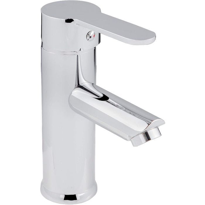 Monomando Ecológico Corto para Lavabo Cromo Dica