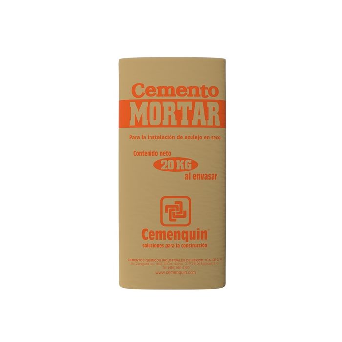 Mortero Basic Gris 20 kg Cemenquin